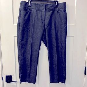 Tribal cropped dress pants